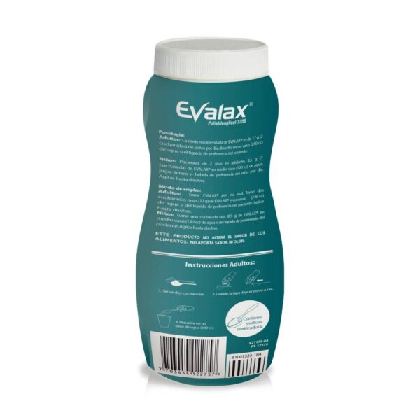 Evalax Polvo 250 Gr Transito Intestinal - Imagen 3