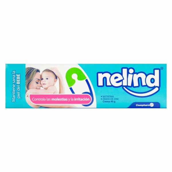 Nelind Nistatina 2% Crema - Antimicótico 40 Gr