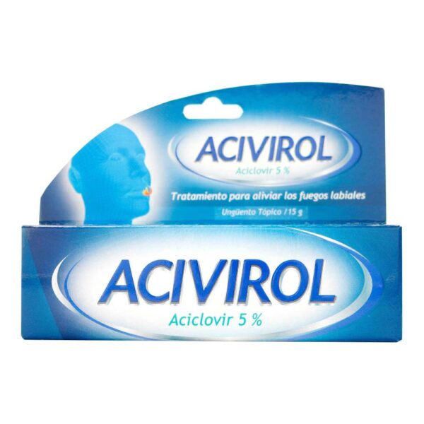 Acivirol Unguento Tópico 15 Gr - Cuidado De Herpes
