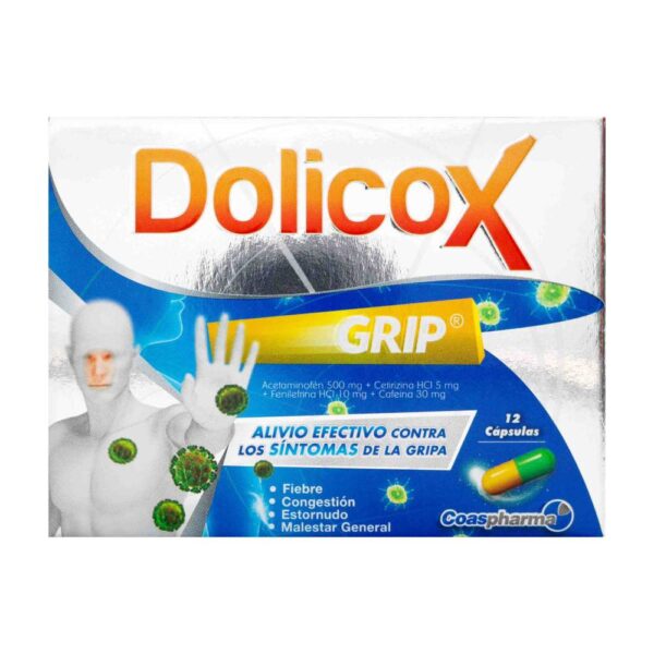Dolicox Grip Caja 12 Capsulas - Imagen 2