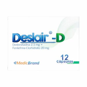 Deslair D Caja 12 Capsulas