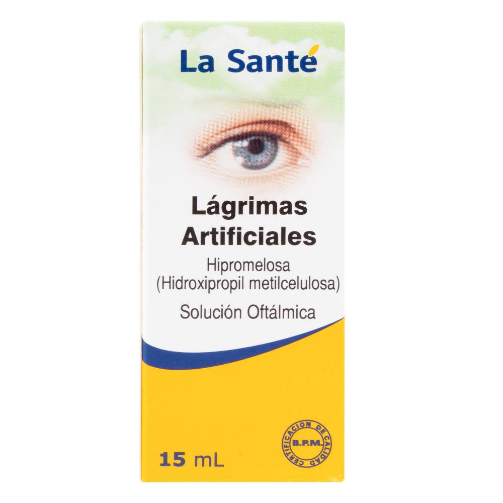 Lagrimas Artificiales Gotas Oftálmica 15 Ml - Imagen 2