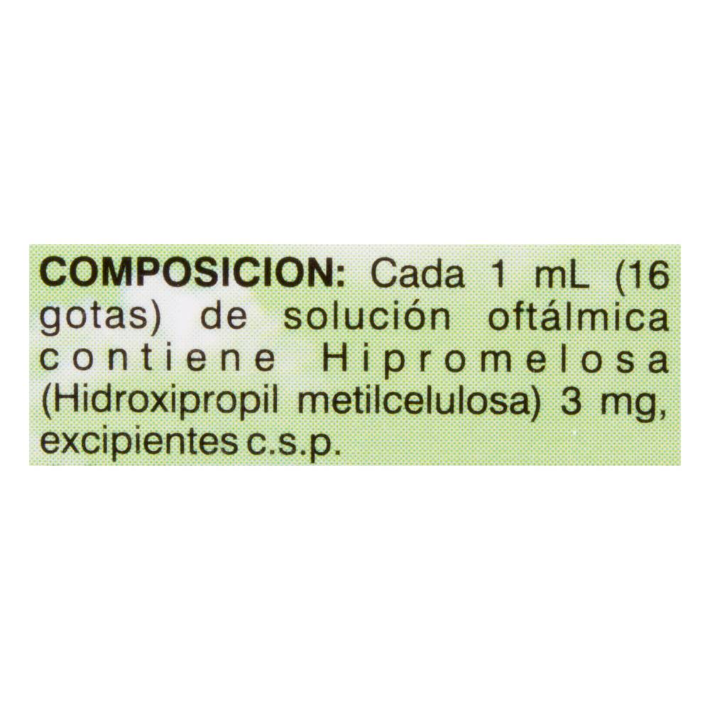 Lagrimas Artificiales Gotas Oftálmica 15 Ml - Imagen 3