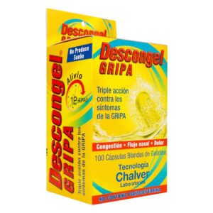 Descongel Gripa 100 Cápsulas.blanda Gelat.