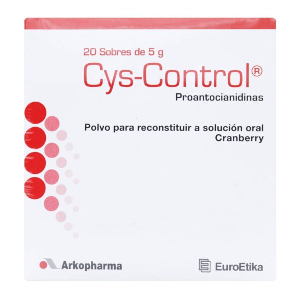 Cys Control 20 Sobres | Cistitis | Urología