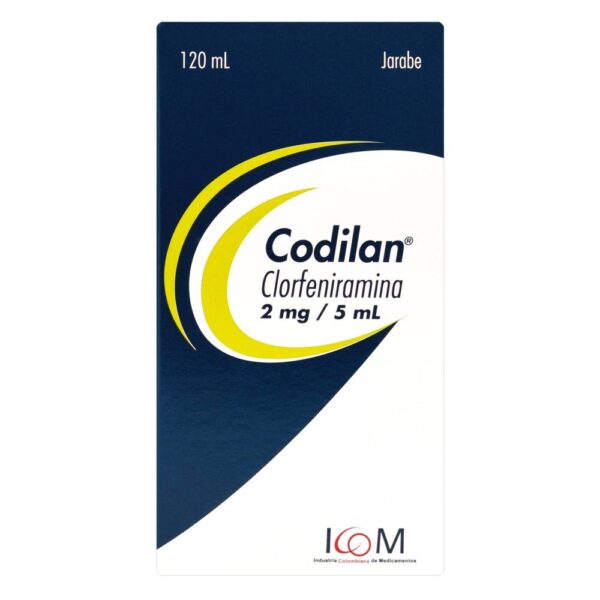 Codilan 2mg/5 Ml Jarabe 120 Ml Tos Seca Respiratorio