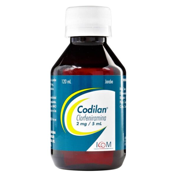 Codilan 2mg/5 Ml Jarabe 120 Ml Tos Seca Respiratorio - Imagen 2