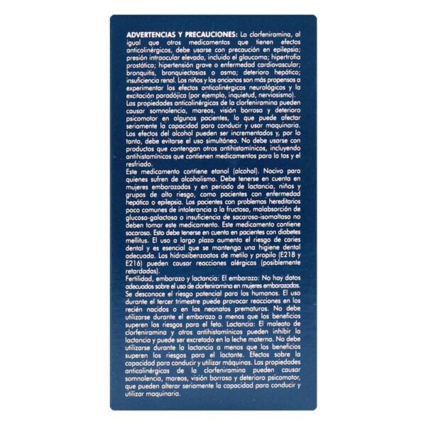 Codilan 2mg/5 Ml Jarabe 120 Ml Tos Seca Respiratorio - Imagen 3