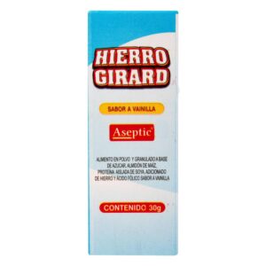 Hierro Girard Vainilla 30gr Salud Ósea