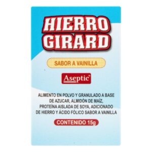 Hierro Girard Vainilla 15 Gr Suplemento