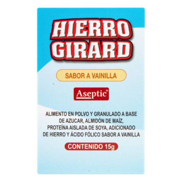 Hierro Girard Vainilla 15 Gr Suplemento