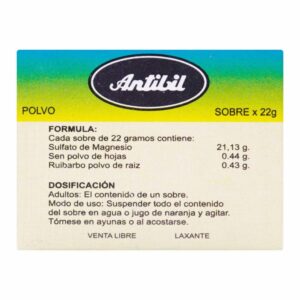 Antibil Polvo Cápsulas - Digestión Pesada
