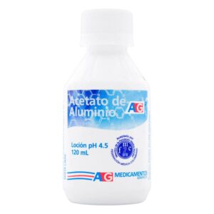Acetato De Aluminio 120 Ml Ag - Uso Externo
