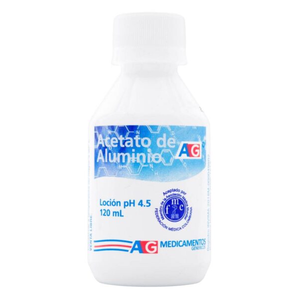 Acetato De Aluminio 120 Ml Ag - Uso Externo