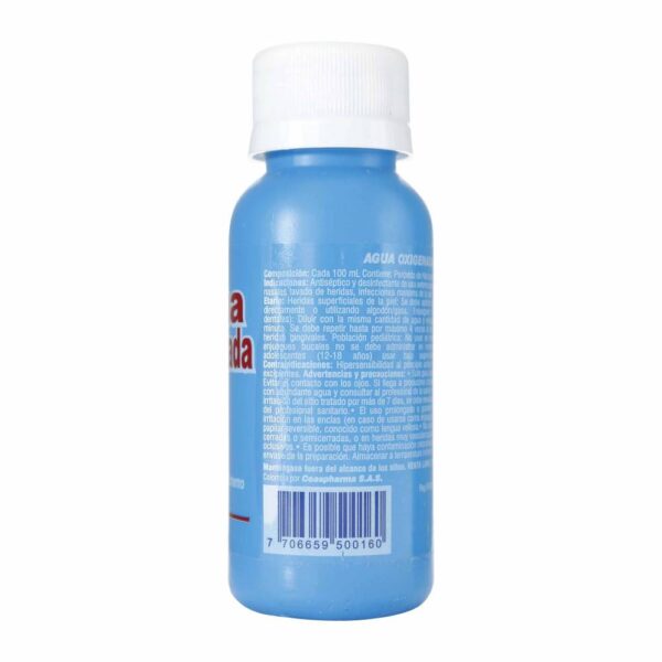 Agua Oxigenada 10 Volúmenes Antiséptico Y Desinfectante 60ml - Imagen 3