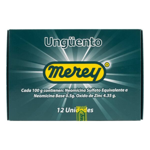 Ungüento Merey 12 Und - Presentación Familiar