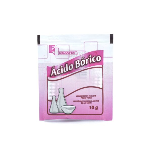 Ácido Bórico 50 Sobres 10g Disanfer