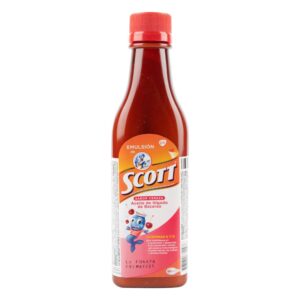 Emulsión Scott Cereza - Vitaminas Pediátrico