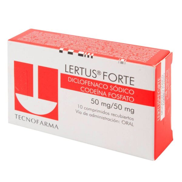 Lertus Forte 50 Mg 10 Comprimidos - Imagen 3
