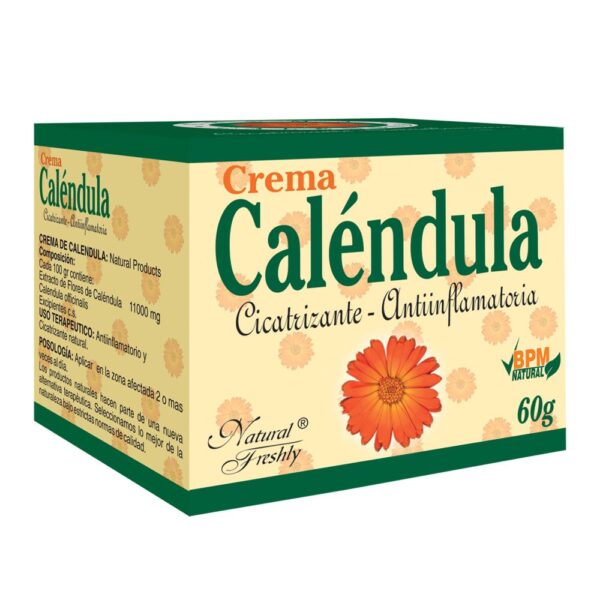 Crema Caléndula Refresca 60gr - Reparador Dérmico - Imagen 2
