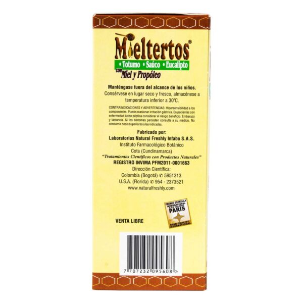 Mieltertos Jarabe | Expectorante Natural | 240 Ml - Imagen 2