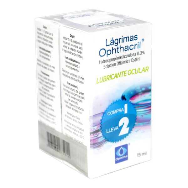 Ophthacril Gotas 15ml Compra 1 Lleve 2 - Imagen 2