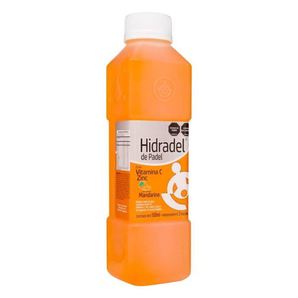 Suero Oral Hidradel Mandarina 500 Ml - Imagen 2