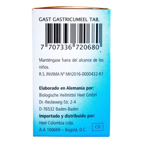 Gastricumeel 60mg (50 Comprimidos) - Alivio - Imagen 2