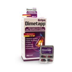 Dimetapp Gripa 500 Mg 100 Capsulas