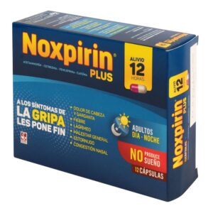 Noxpirin Plus 12 Capsulas