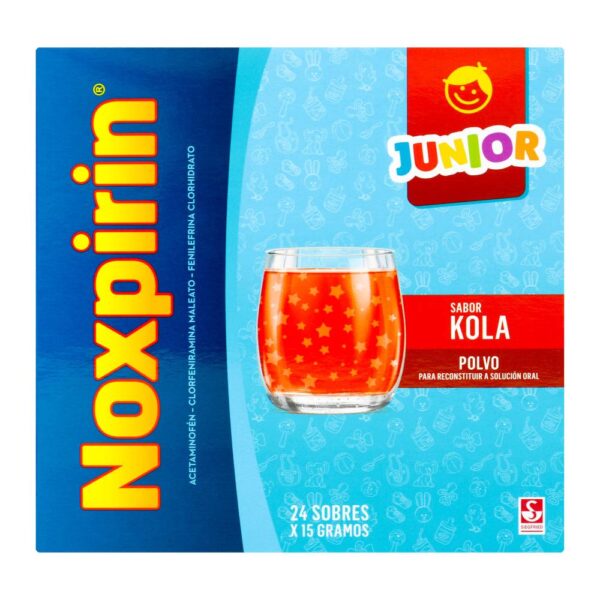 Noxpirin F Junior 15 Gr 24 Sobres - Imagen 2