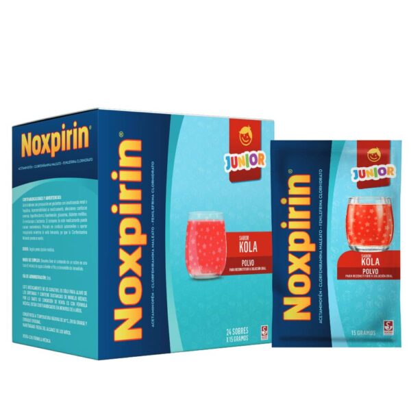 Noxpirin F Junior 15 Gr 24 Sobres - Imagen 3