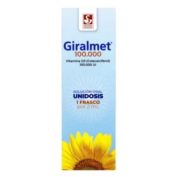 Giralmet 100,000 Ui - Vitamina D Alta Potencia
