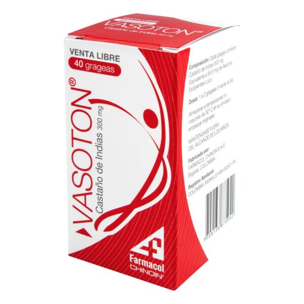 Vasoton 40 Tabletas Relajante Natural - Imagen 2