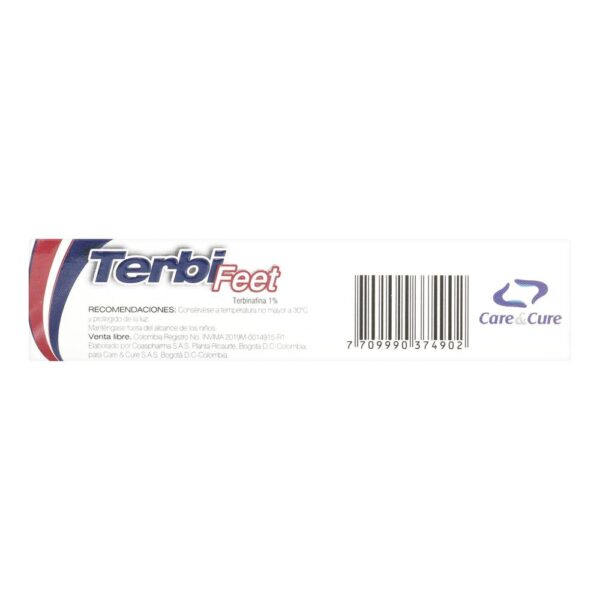 Terbifeet 1% Gel 20 Gr - Imagen 3