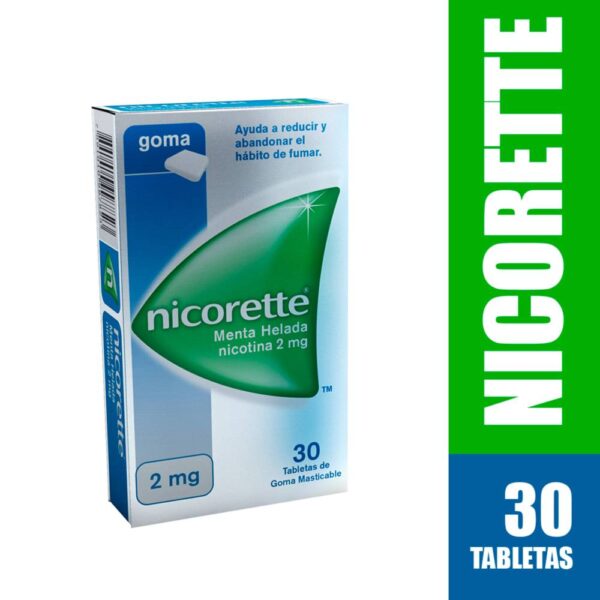 Nicorette Menta Helada 2 Mg - Dejar Fumar