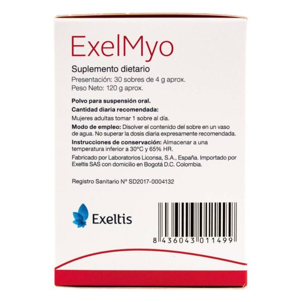 Exelmyo 30 Sobres Salud Muscular - Imagen 2