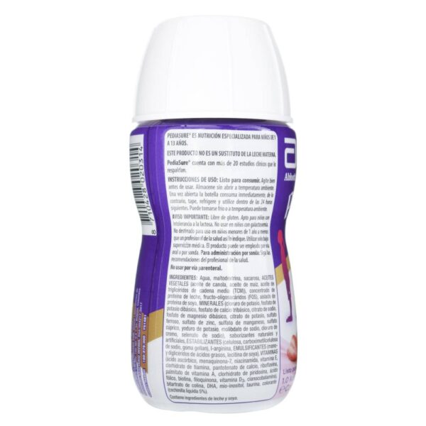 Pediasure Fresa Líquido - Nutrición Completa - Imagen 3