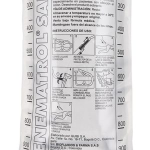 Enema De Limpieza Enematrol Salino 1000 Ml