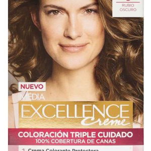 Tinte L'oréal Paris Excellence Creme Loreal Excellence Creme Tono Rubio 6 Para Cabello