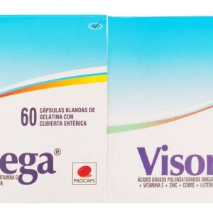 Visomega 60 Capsulas Bland Pc 2x1