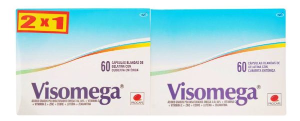 Visomega 60 Capsulas Bland Pc 2x1