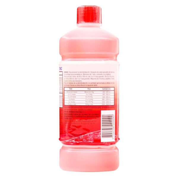 Suero Oral Hidrasol 60 Con Zinc Cereza 500 Ml - Imagen 3