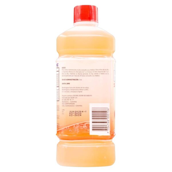Suero Oral Hidrasol 45 Con Zinc Manzana 500 Ml - Imagen 3