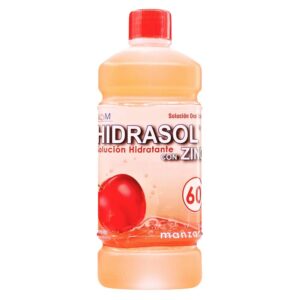 Suero Oral Hidrasol 60 Con Zinc Manzana 500Ml