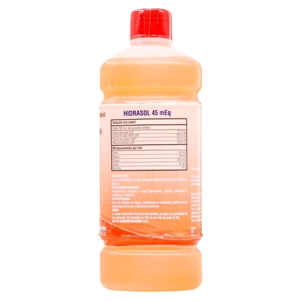 Suero Oral Hidrasol 45 Manzana 500 Ml - Imagen 2