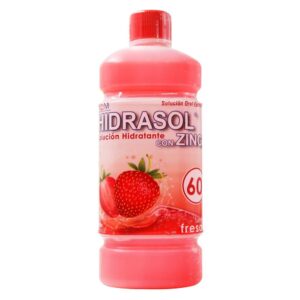 Suero Oral Hidrasol 60 Con Zinc Fresa 500 Ml