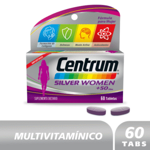 Centrum Silver Women 60 Tabletas Belleza Energía