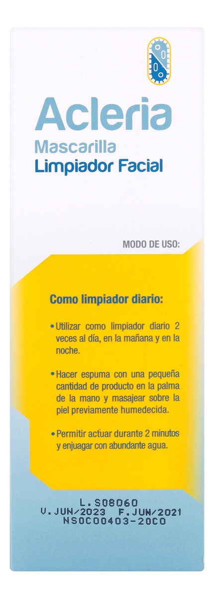 Acleria Mascarilla Limpiador Facial 150 Gr