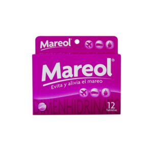 Mareol - Antinareo Dimenhidrinato 12 Tab